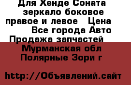 Для Хенде Соната2 зеркало боковое правое и левое › Цена ­ 1 400 - Все города Авто » Продажа запчастей   . Мурманская обл.,Полярные Зори г.